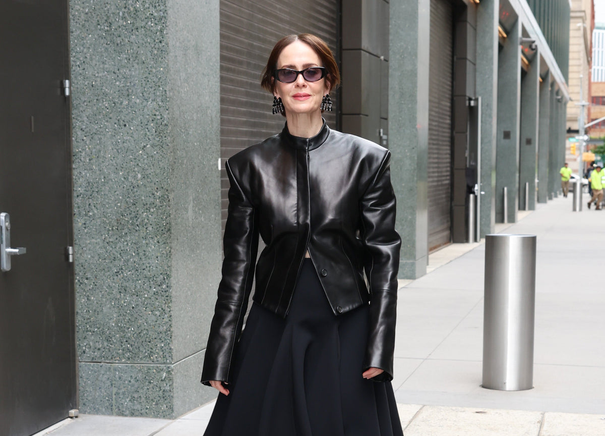 Sarah Paulson's Classy Outfit Includes the Rich Mom Shoes Perfect for Women 50+