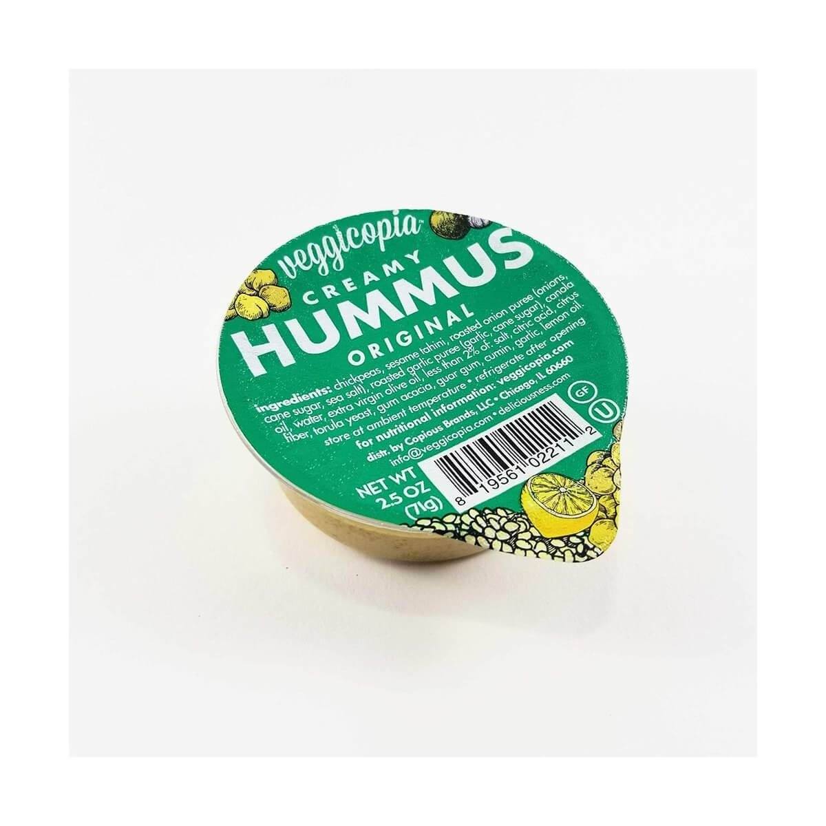 Creamy Original Hummus Dip 2.5 oz (24 Pack)