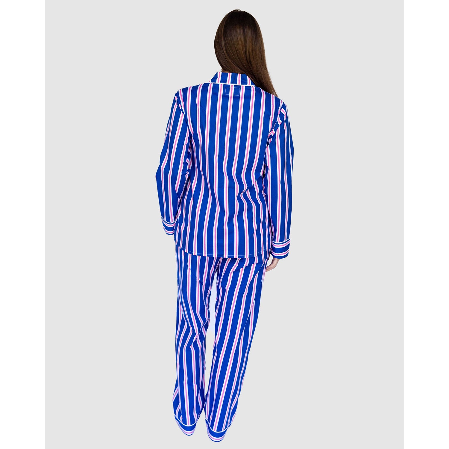 Women's Andy Cohen Stripe Long Sleeve PJ Pant Set