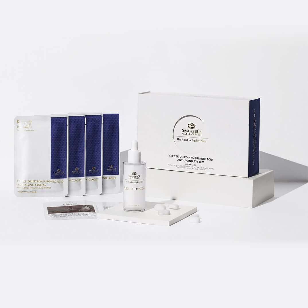 Freeze Dried Hyaluronic Acid  Anti-Aging System