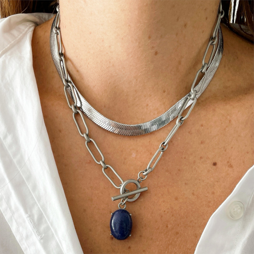 Blue Sapphire Luli Necklace