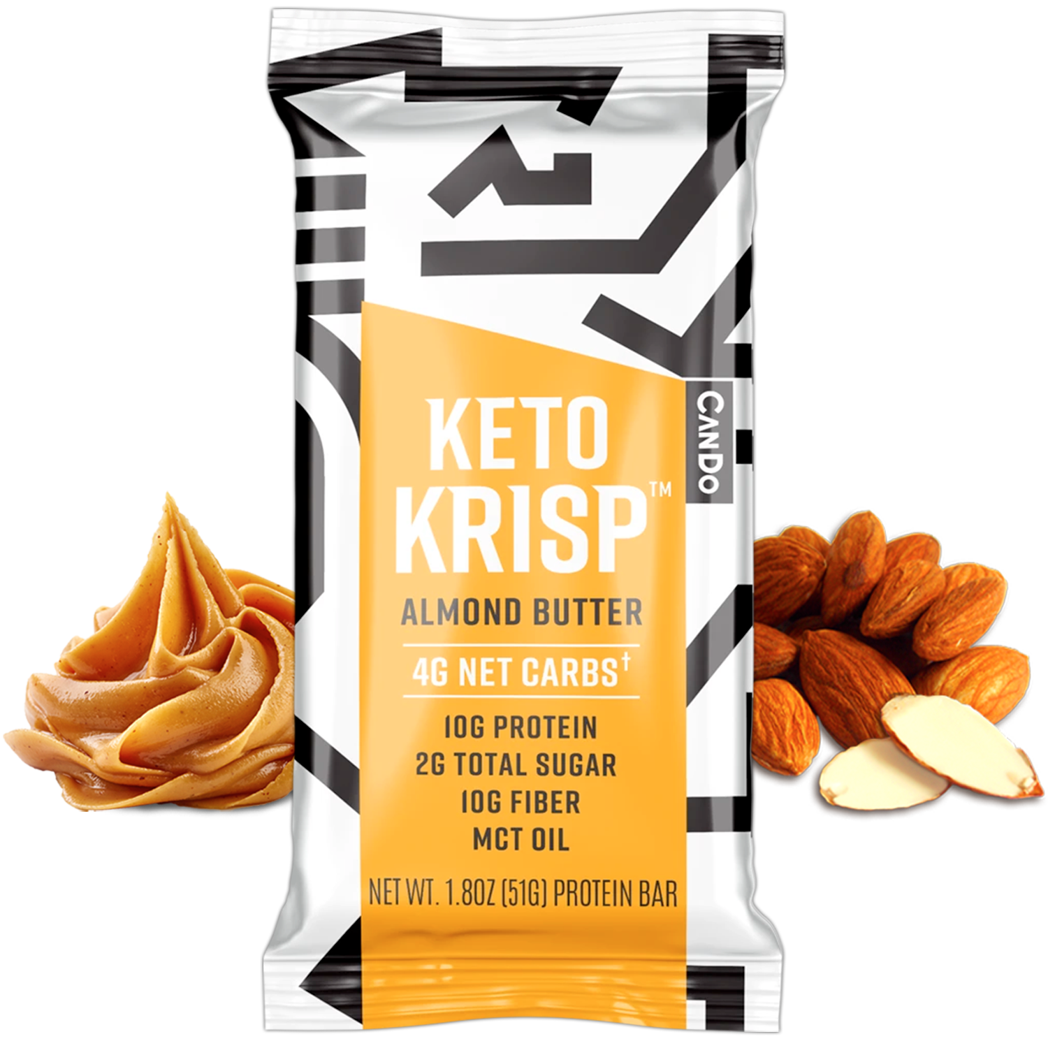 Keto Krisp Almond Butter (Pack of 12)