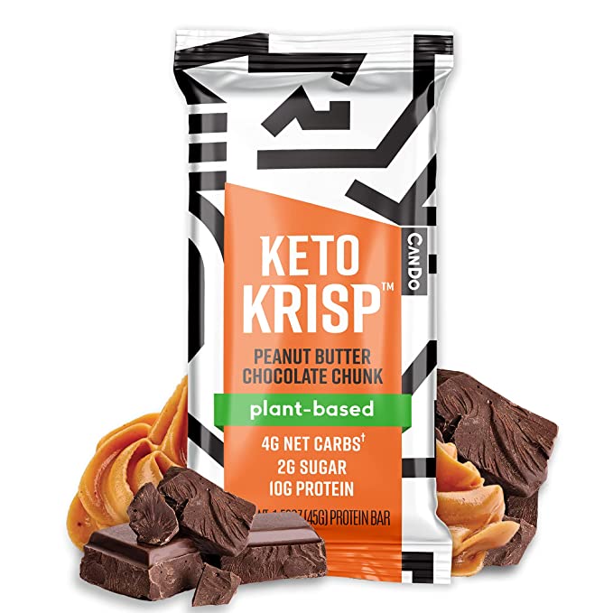 Keto Krisp Peanut Butter Chocolate Chunk (Pack of 12)