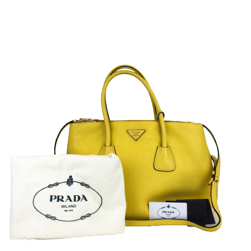 Satchel Bag Yellow (Pre-Owned)