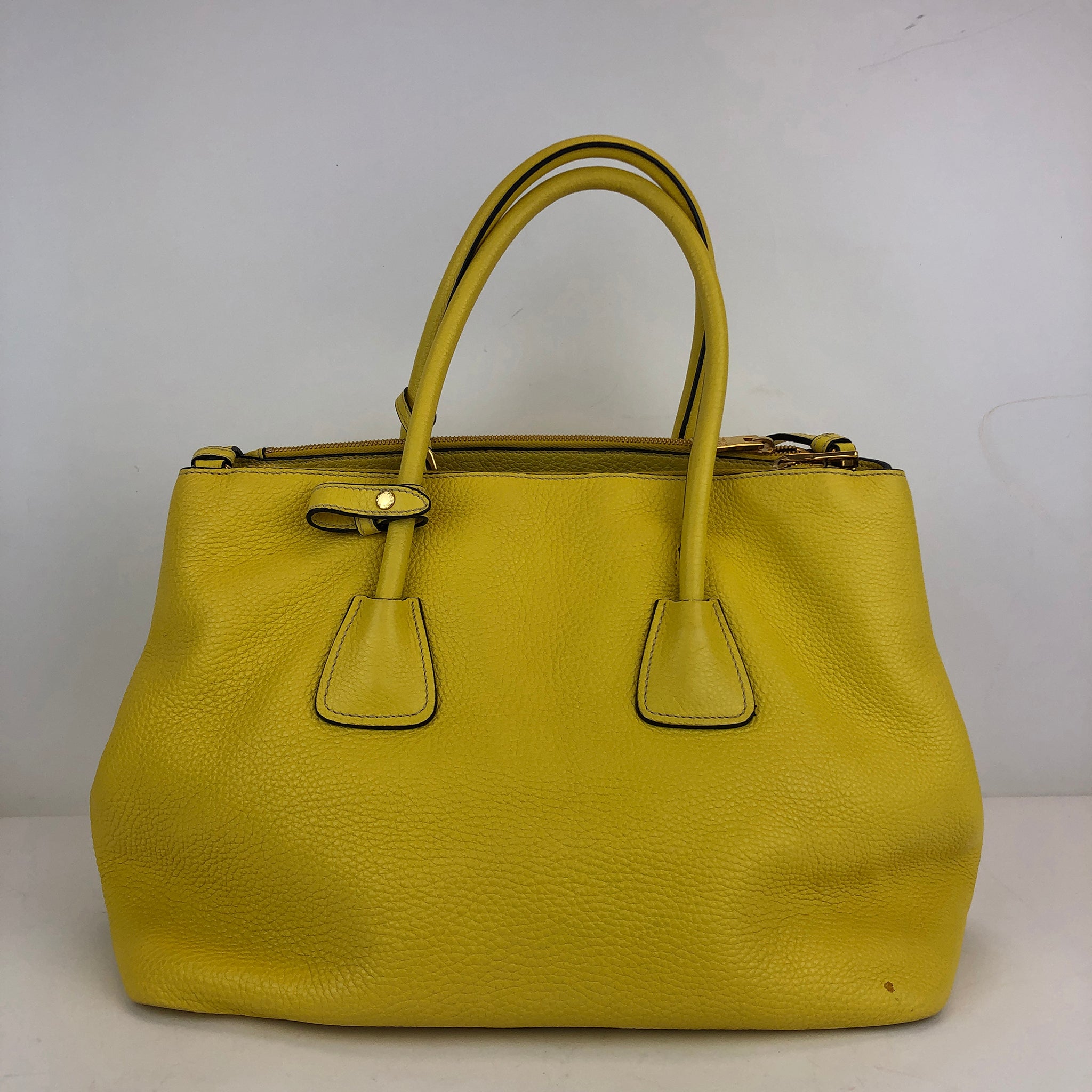 Satchel Bag Yellow (Pre-Owned)