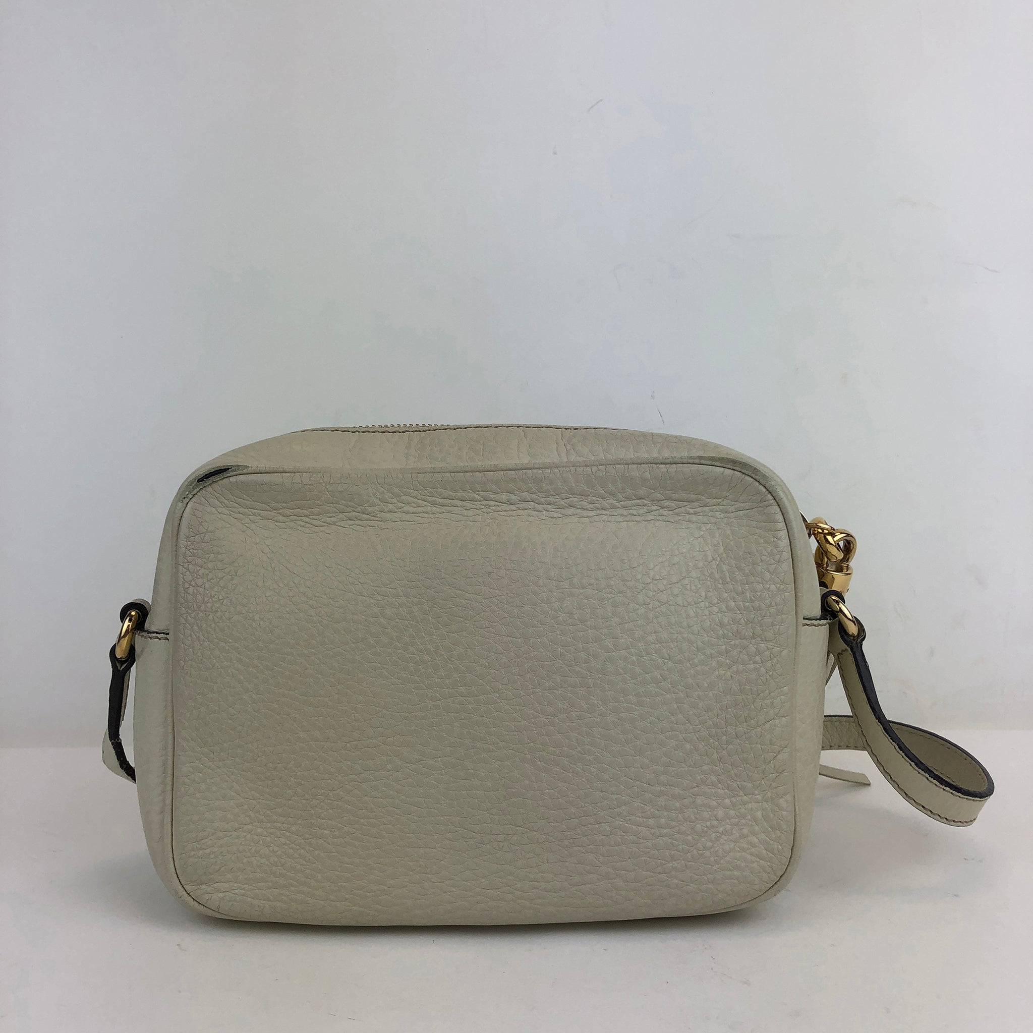 Soho Leather Crossbody White (Pre-Owned)