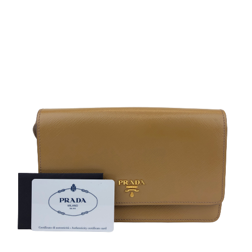 Prada saffiano woc outlet