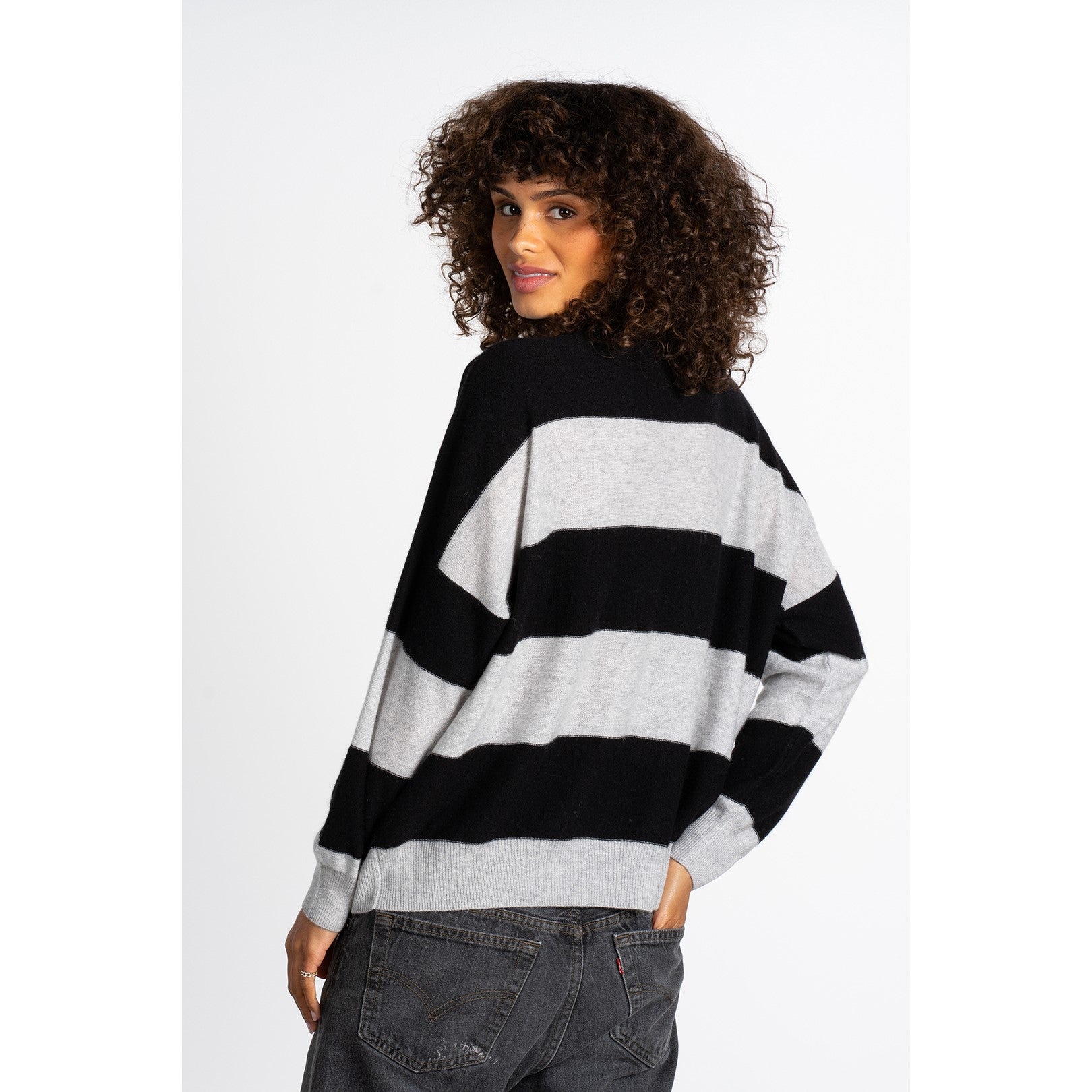 Charlie Striped Top (Salt/Black)