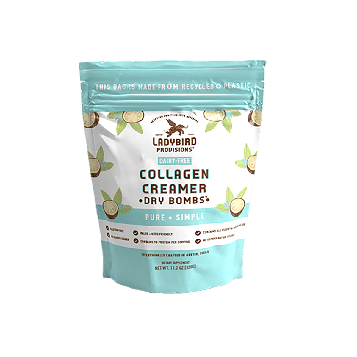 Dry Bombs Dairy Free Collagen Creamer - Pure & Simple