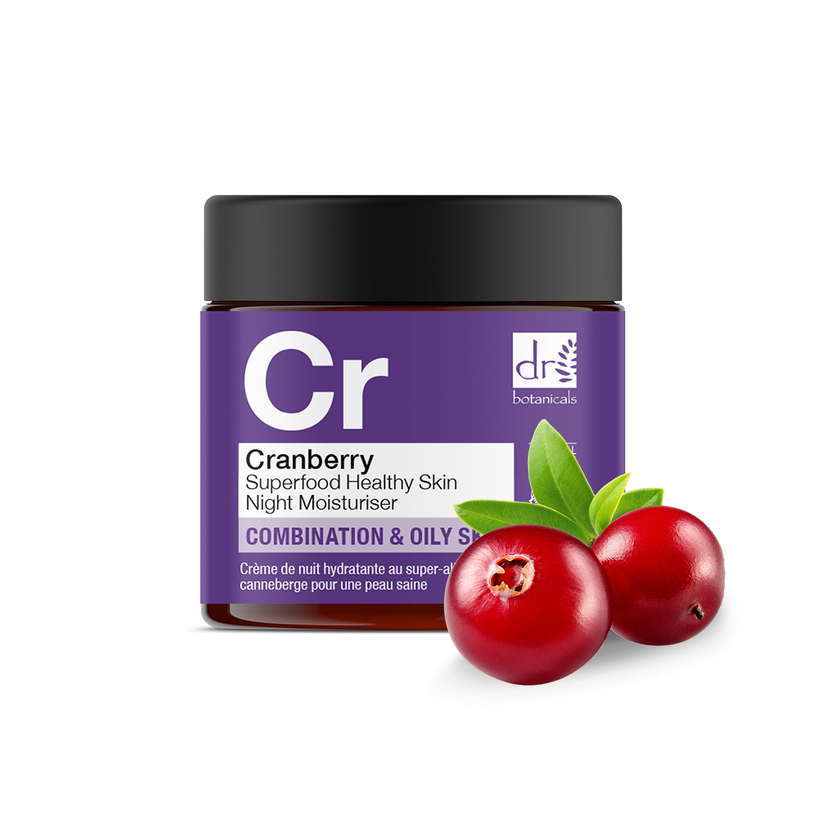 Cranberry Superfood Healthy Skin Night Moisturizer (2oz Jar)