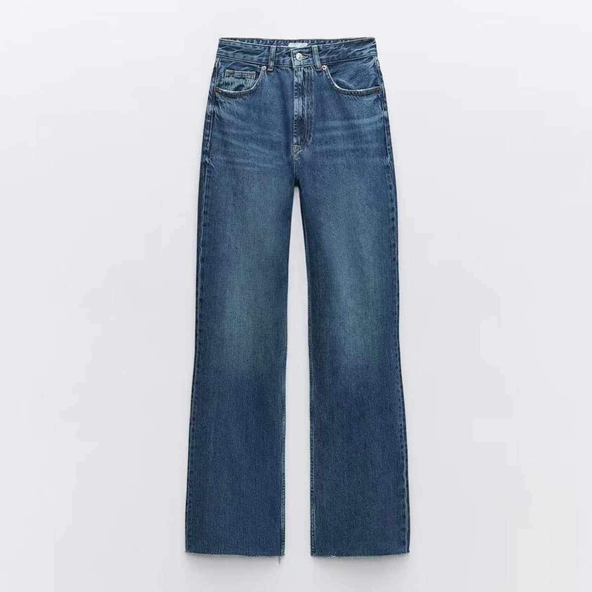 Women's High Waist Wide Leg Jeans