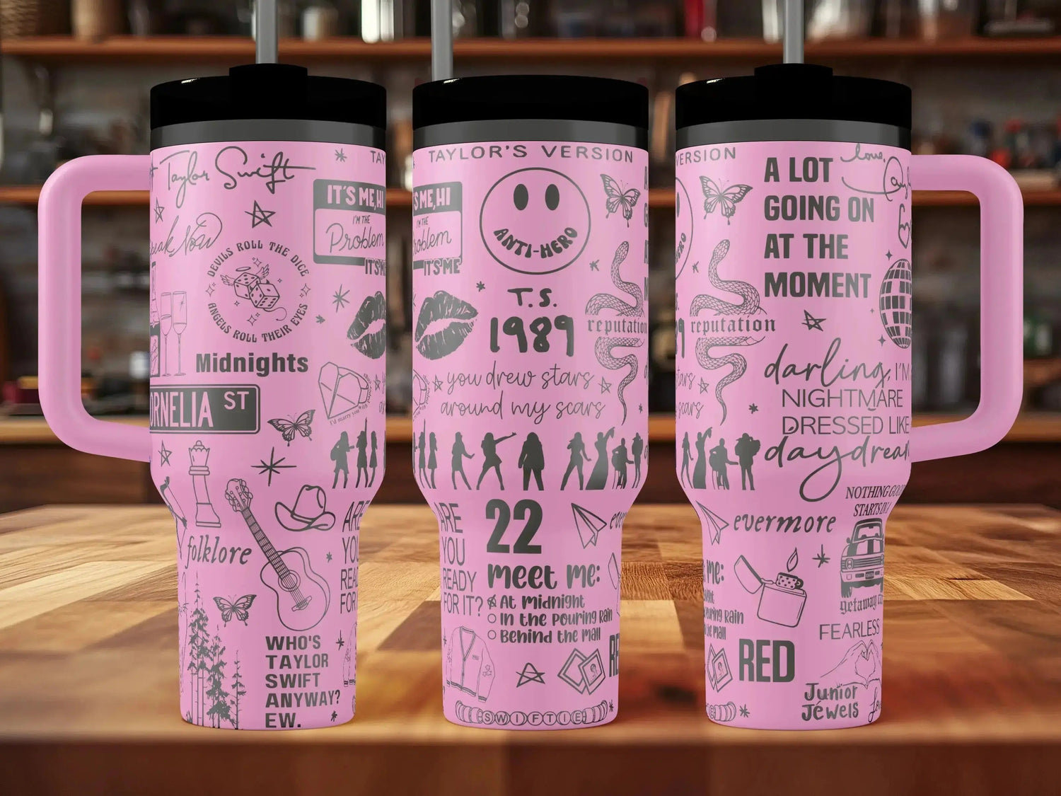 SWIFTIE Taylor Swift Engraved Tumbler  | 40oz