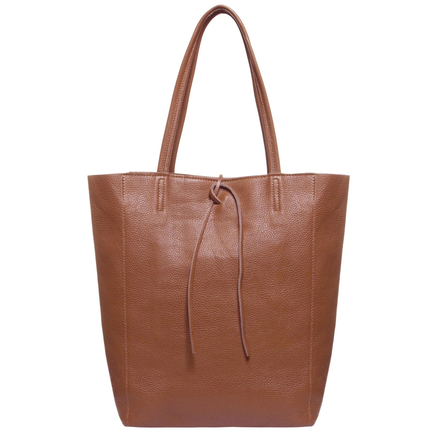 Italian Full-Grain Leather Tote Bag