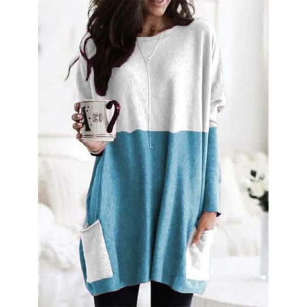 Long-Sleeve Knit-Style Top